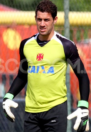 Filha de Martín Silva, goleiro do Vasco, é prematura. (Foto: Marcelo Sadio / Vasco.com.br)