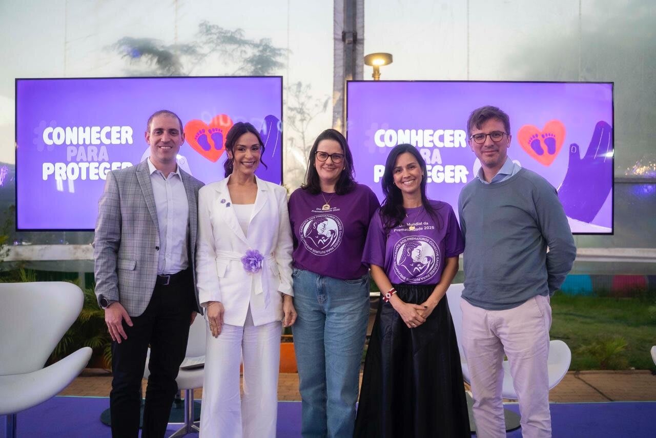 Evento trouxe dados de pesquida inédita que aborda a percepção das famílias em relação à vacinação do prematuro